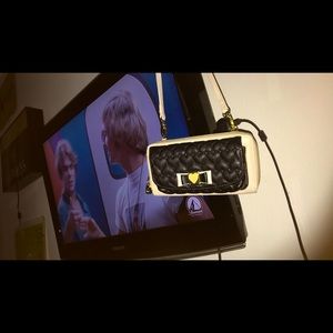 Betsy Johnson crossbody wallet purse